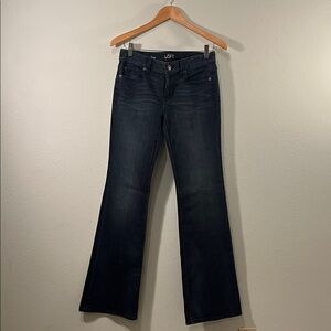 LOFT Women’s Dark Blue Flare Jeans Size 2